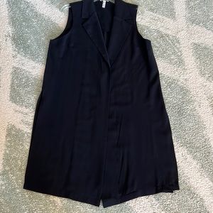 Sleeveless Blazer Style Vest